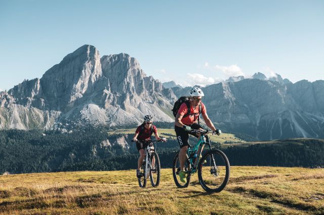 Immagine: In bici in Alta Badia
