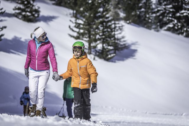 Image: Skiing in Alta Badia