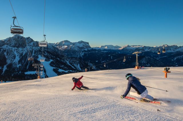 Image: Wintersports in the Dolomites